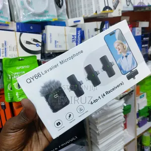 Yq66 Lavalier Wireless Microphone 4 to 1