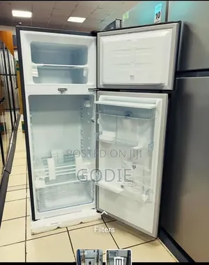 270l Double Door Top Freezer Refrigerator With a Water Dispenser.
