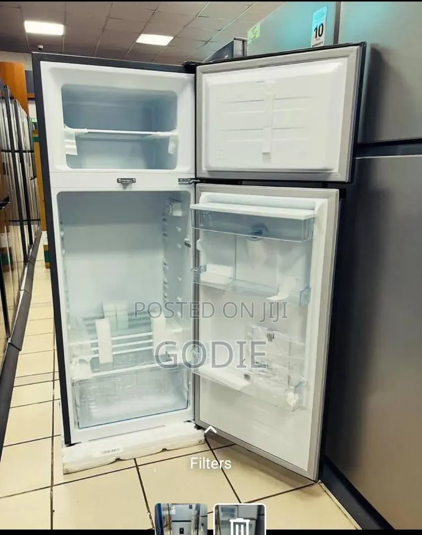 270l Double Door Top Freezer Refrigerator With a Water Dispenser.