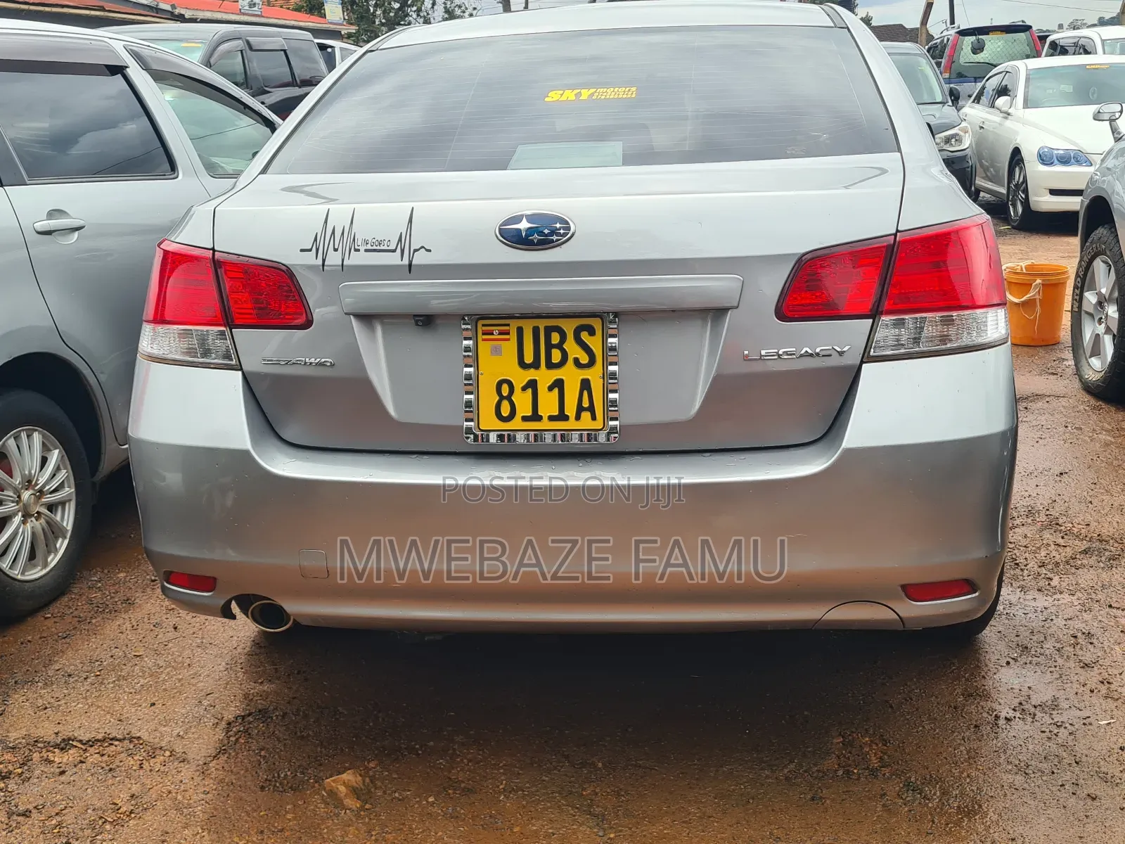 Subaru Legacy 2012 Silver