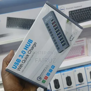 3.0 Usb Hub With Quick Charger