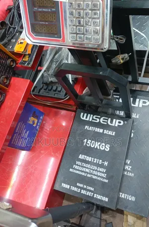 Wiseup Branded Digital Price Computing Platform Scale 150kg