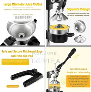 Professional Manual Citrus Juicer Commercial Grade