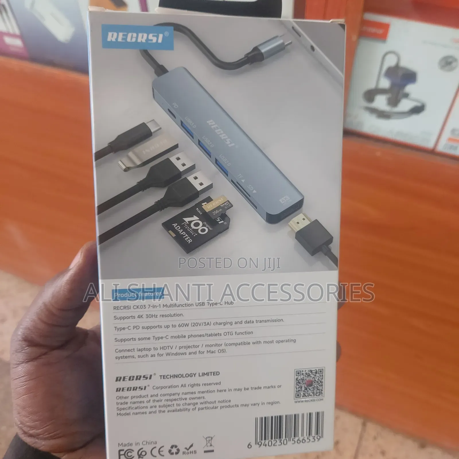 7 in 1 Usb Multifunctional 60w Adapter