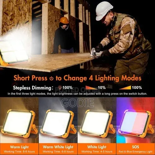 Led Spotlight Solar Construction Spotlight