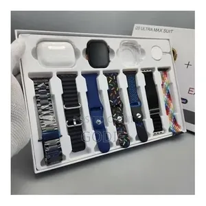 Smart Watch With Big Infinite Display and Free Airpods Bluetooth
