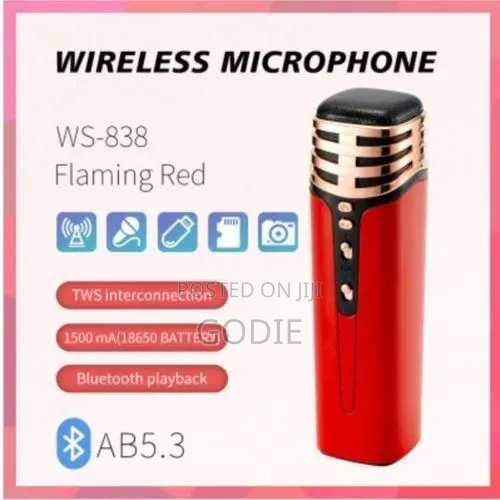 Chargeable Bluetooth Wireless Mic
