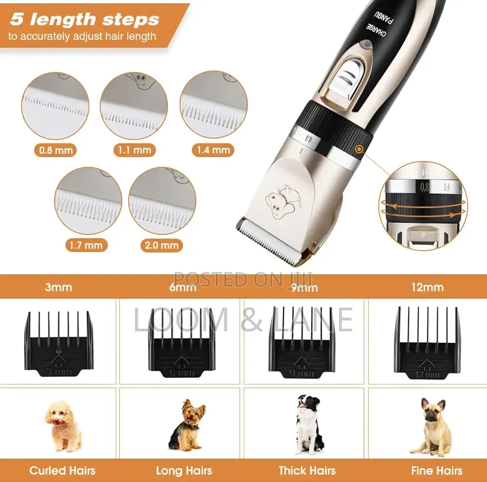Boxin Bx-7888 Professional Pet Clipper Kit