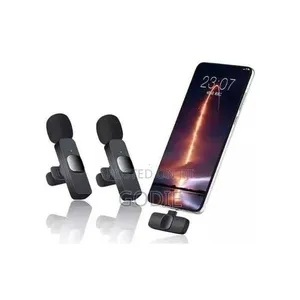  Dual Wireless Lavalier Microphone Plug and Play