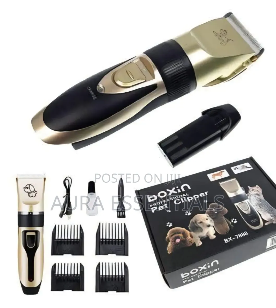 Boxin Bx-7888 Professional Pet Clipper Kit