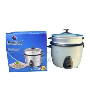 Electric Rice Cookers 1.2l - Silver Black