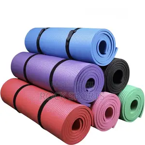 NBR Yoga Mat Home / Gym 8mm Thickness