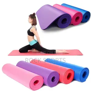 Eco-Friendly Exercise Fitness Mat for Home Use