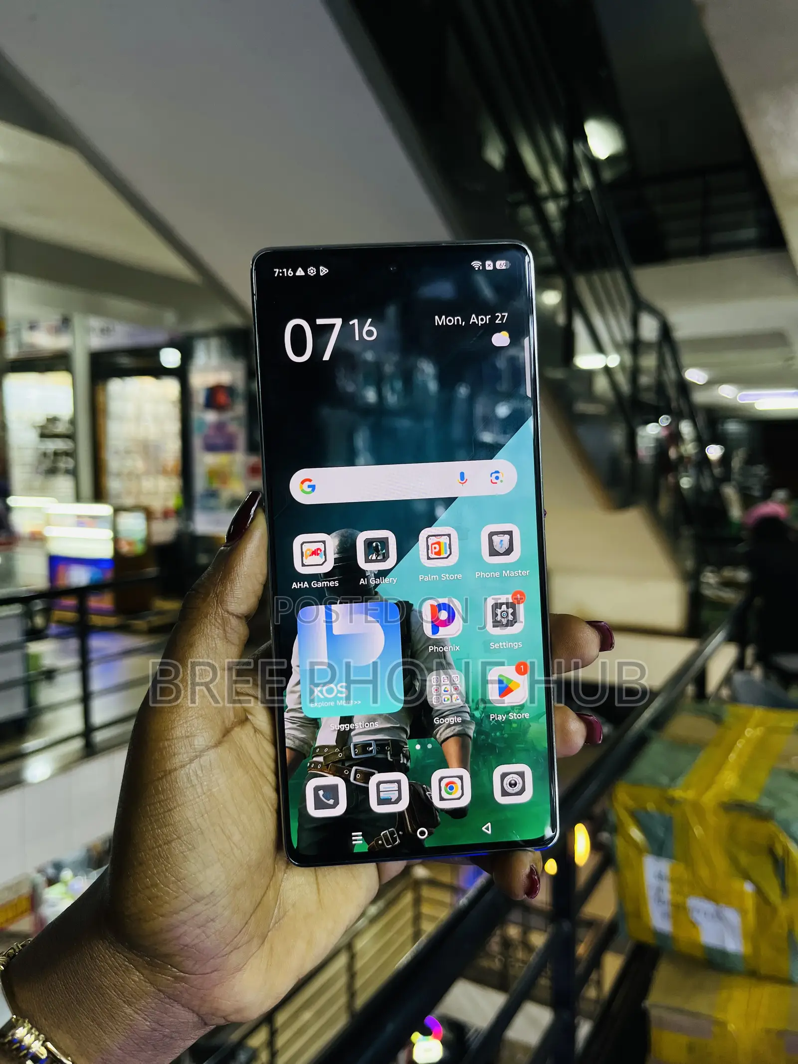 Infinix Note 40 256 GB Rose Gold