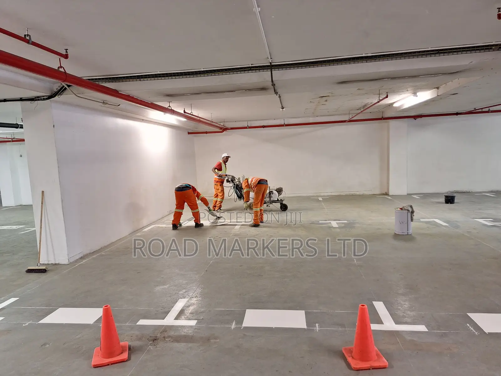 Shopping Mall Parking Marking