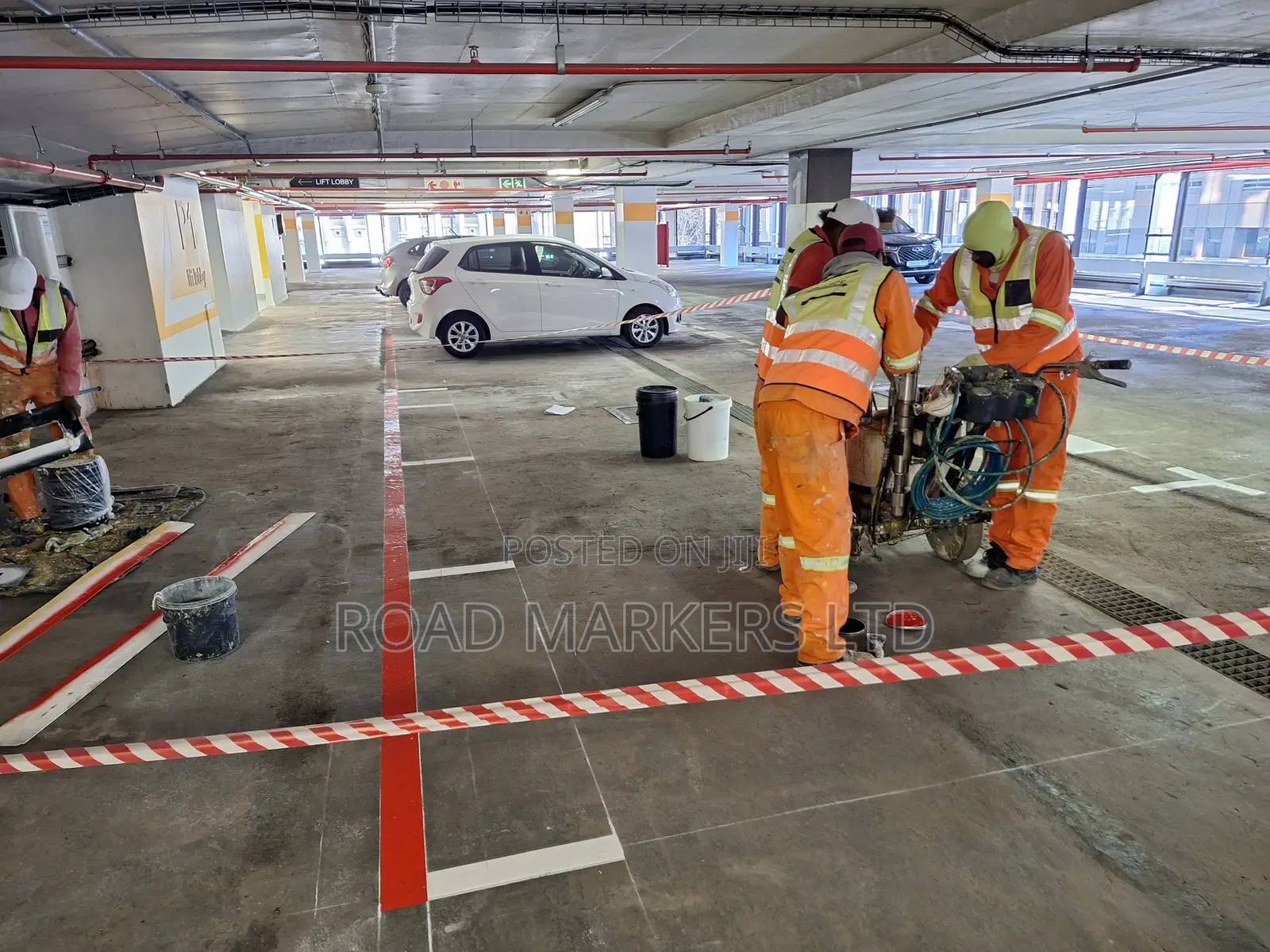 Shopping Mall Parking Marking