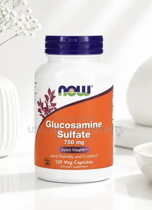 Now Glucosamine Sulfate 750mg 120 Capsules