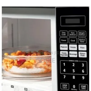 Hisense Microwave Oven, 25 Litres - Silver, Black