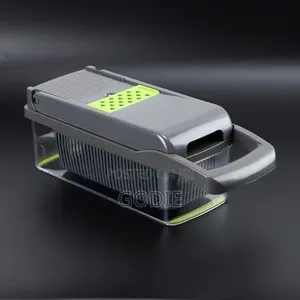 11-in-1 Multi-function Vegetable Fruit Chopper - Green
