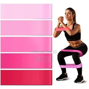 Resistance Bands Set of 5 Natural Latex Workout