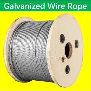 Genuine Tools Steel Wire Rope for Heavy-Duty Lifting,