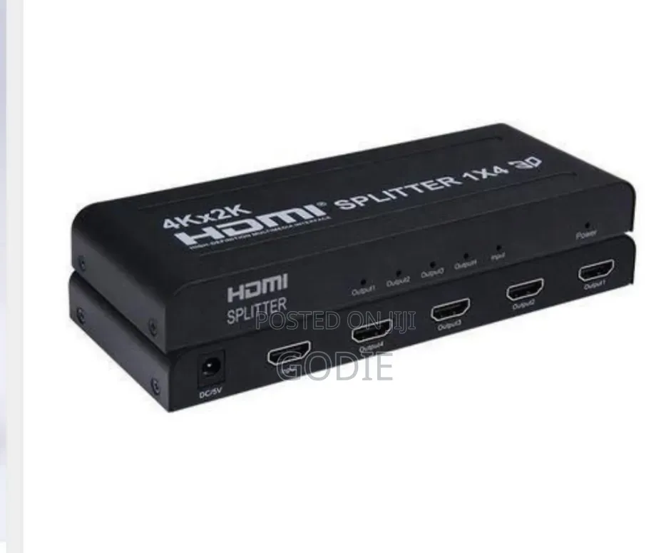 1x4 Hdmi Splitter Ultra Hd - 1 Input 4 Outputs