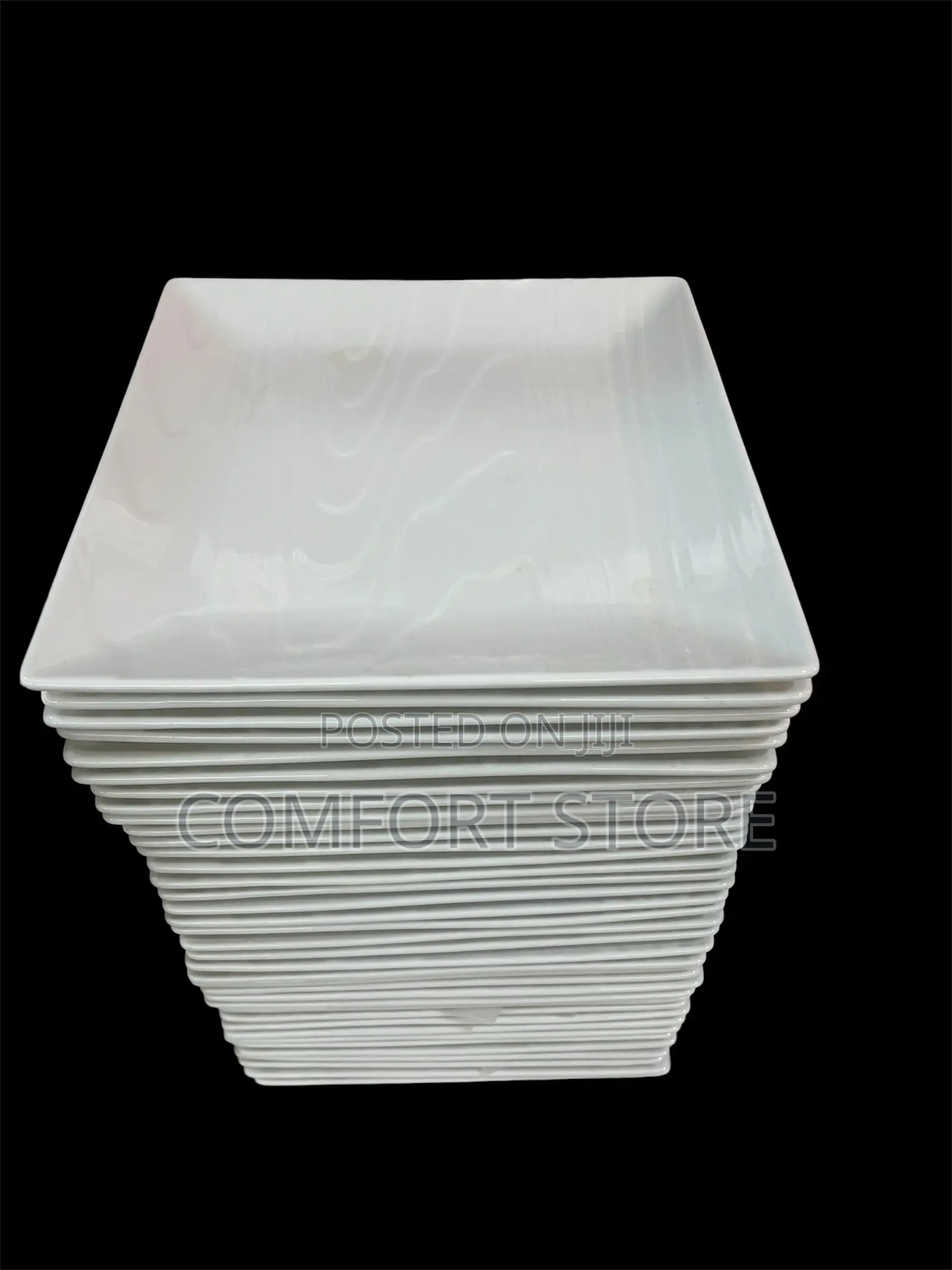 Ceramic White Dinner Plates