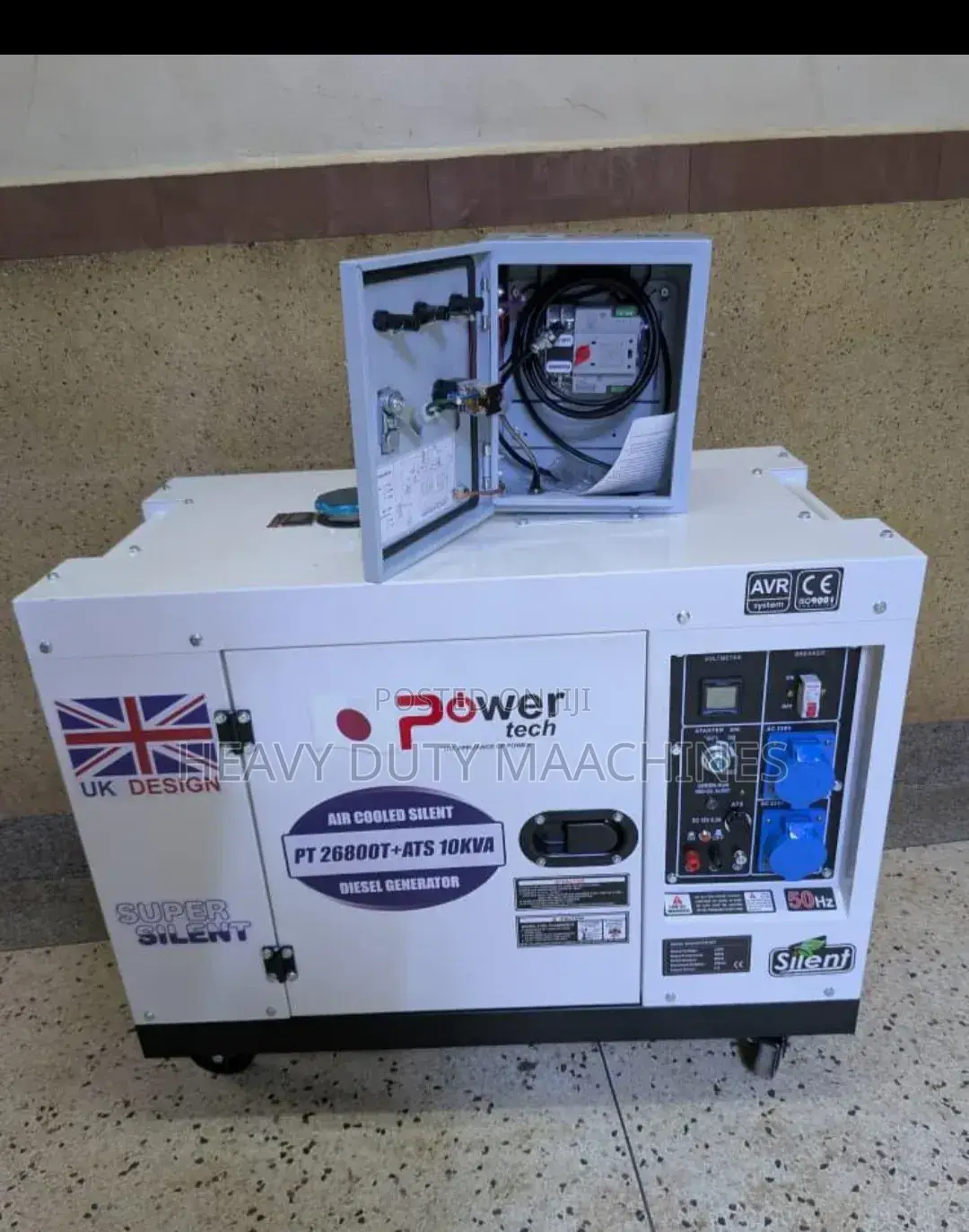 Power Tech Pt 26800t+ Ats 10kva