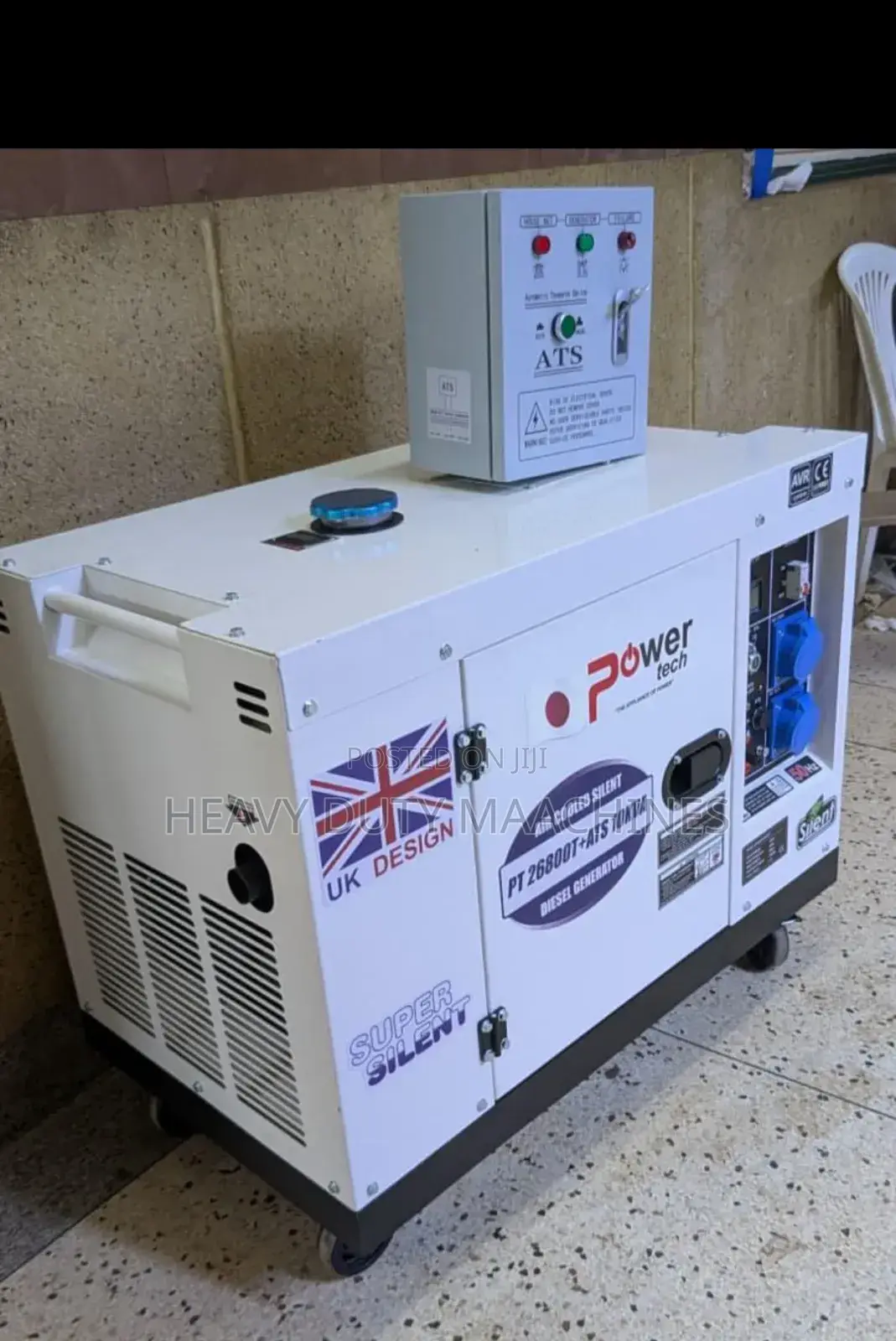 Power Tech Pt 26800t+ Ats 10kva