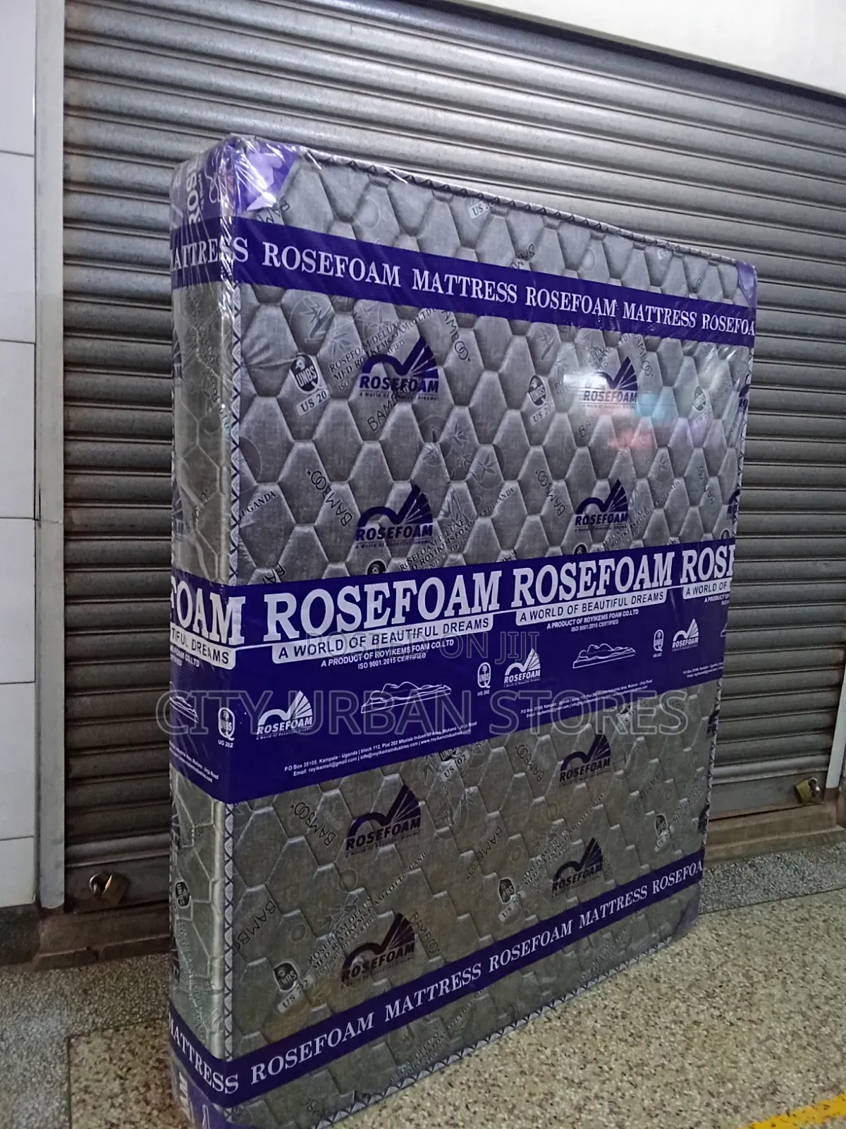 5*6 Inches Bamboo Rose Foam Mattress