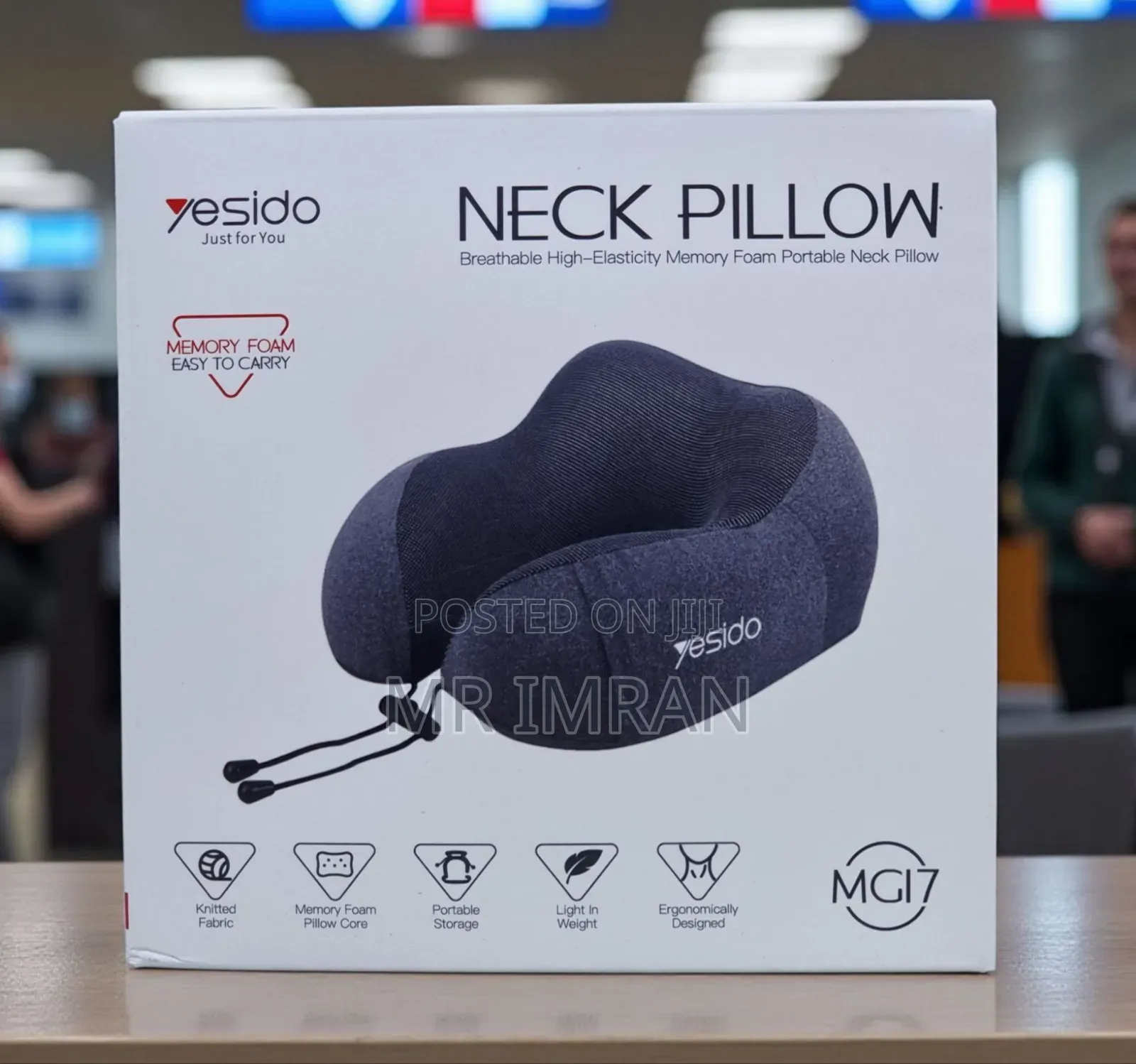 Yesido Mg17 Memory Foam Neck Pillow