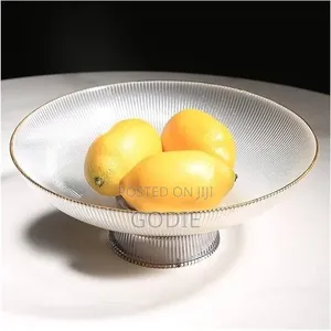 Premium Glass Fruit Plate