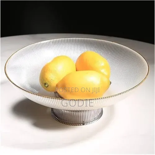 Premium Glass Fruit Plate