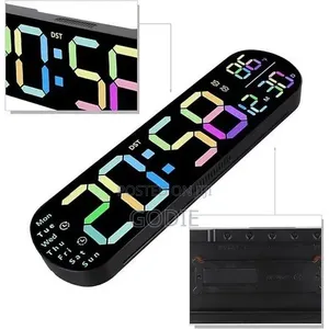 Dazzling Atmosphere Light Led Wall Clock