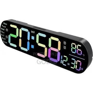 Dazzling Atmosphere Light Led Wall Clock