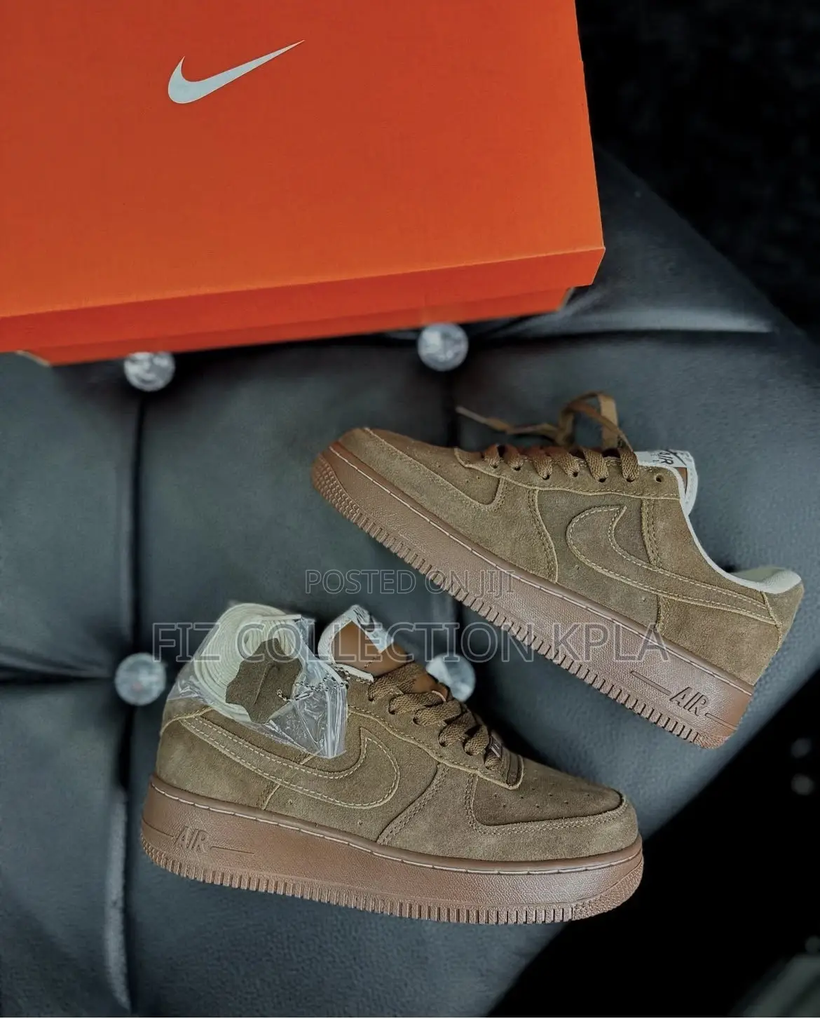 Mocha Suede Air Force