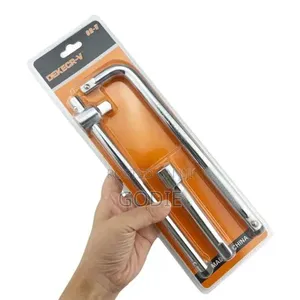 1/2" Drive L-Handle With Extension Bar