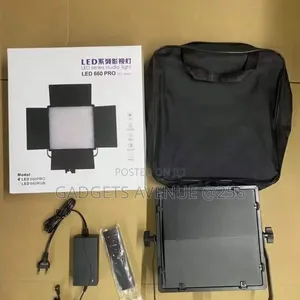 Led 660 Pro Series Studio Light Kit, Used for Professional Photography