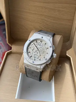 Gray Version of Hublot Gevene Mechanical Chronograph Watch