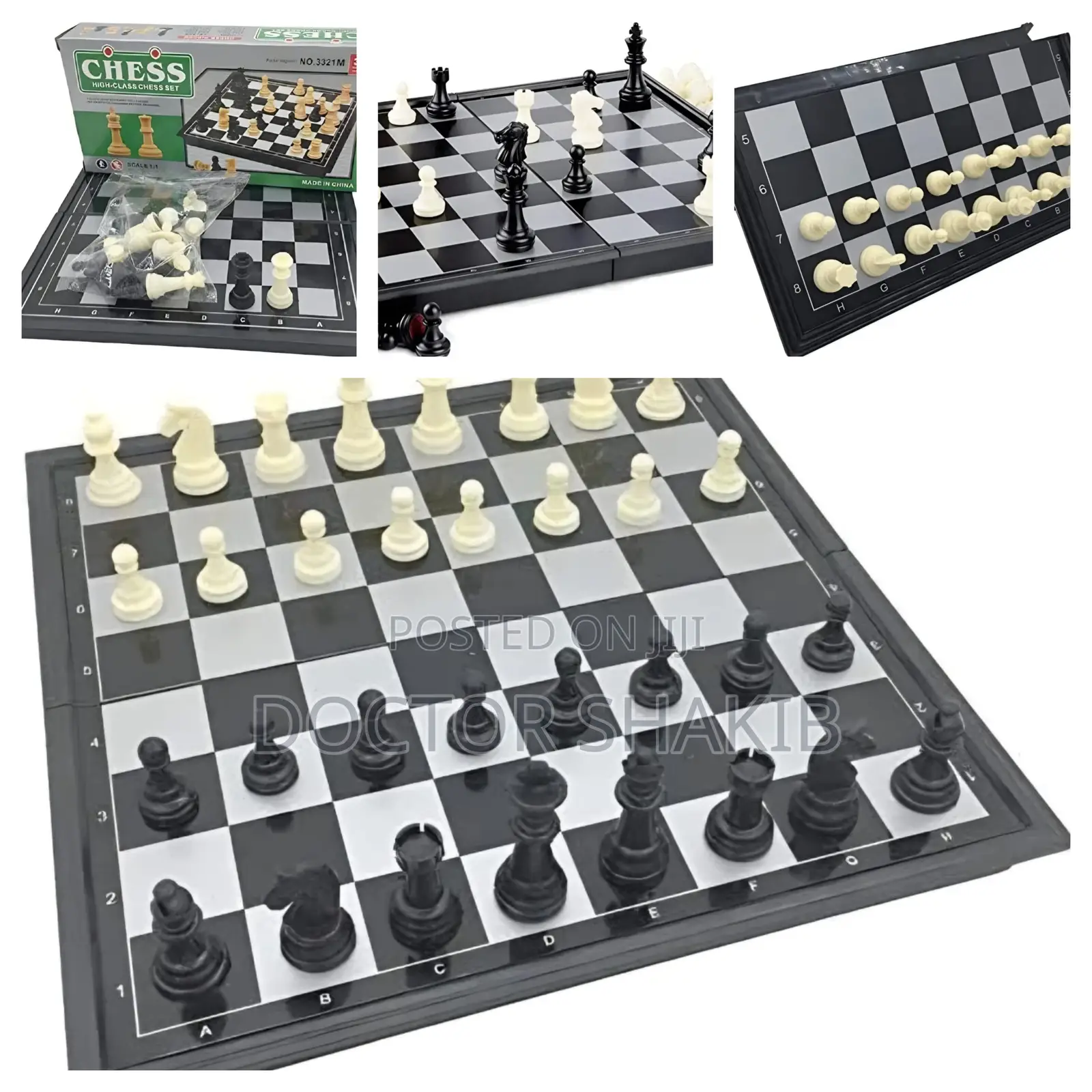 Portable Foldable Magnetic Chess Board