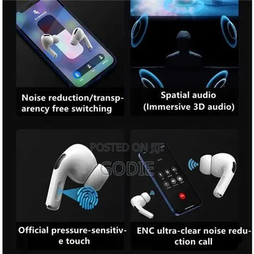 Tilecc Bluetooth Air Pro3 Wireless Headset Hifi Fashion Earphone