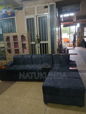 Five Seater Sofa in Grey Colour