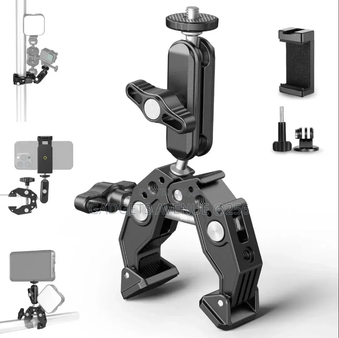 Jmary Ms-90 Super Clamp With Magic Arm, a Versatile Mounting Tool