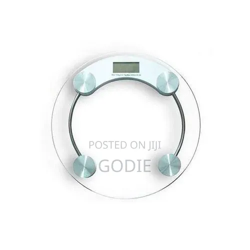 Round Glass Digital Personal Scale