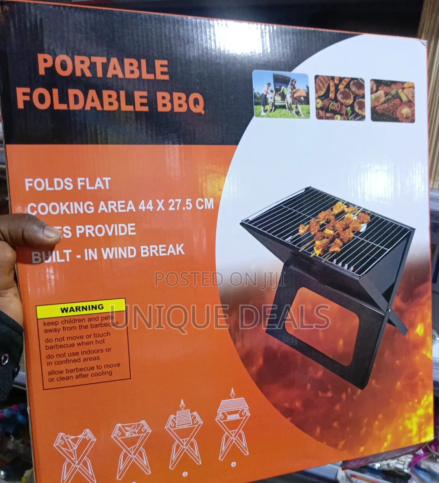 Portable Foldable Outdoor BBQ Grill