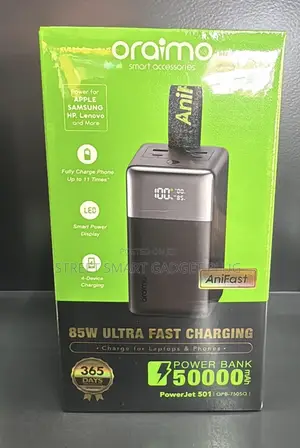 Oraimo Power Jet( 501)-50,000mah Power Bank