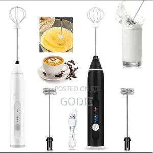 Rechargeable Electric Milk Frother Egg Beater