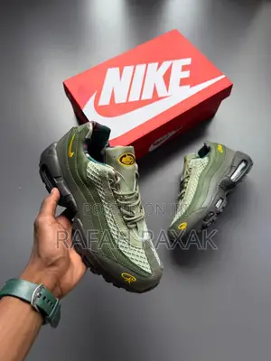 Army Green Version of Nike Airmax 95 X Corteiz Sneakers