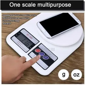 Weighing Kitchen Scale - Whit