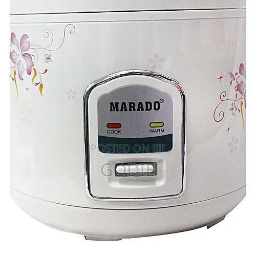 Marado Electric Rice Cooker-3 Litres - White
